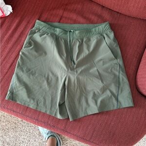 Green Athletic Shorts